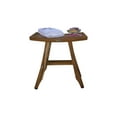 thumbnail image 3 of EcoDecors® Satori® 18" Teak Wood Shower Bench in EarthyTeak Finish, 3 of 11