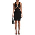 thumbnail image 2 of Madden NYC Juniors' Cut Out Ring Detail Crochet Dress, 2 of 5