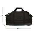 thumbnail image 5 of SOG Duffel Bag for Men with Adjustable Straps and Travel Pouch, 5 inch, Black, 5 of 14