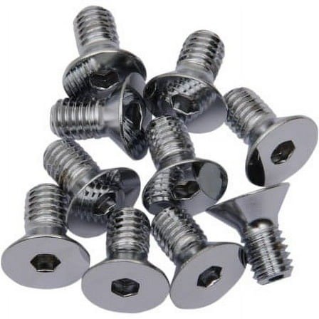 Drag Specialties DS192297 Countersunk Socket-Head Bolts - 3/8in.-16 x 1in.