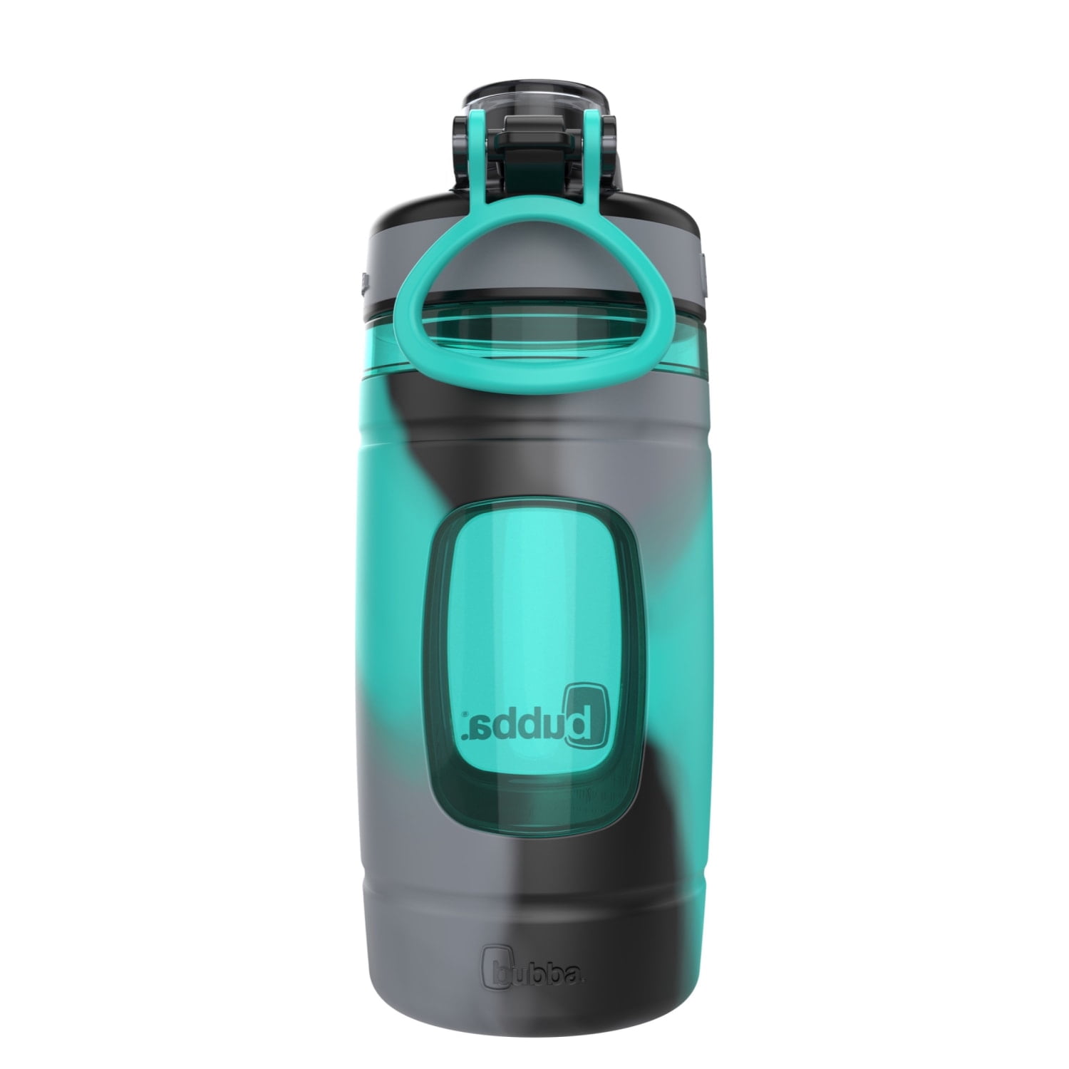 (4 pack) bubba Flo Kids Water Bottle, Black, 16 fl oz.