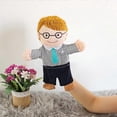 thumbnail image 4 of Dad Family Hand Puppet, Plush Hand Puppet Puppet Theater Toys, Educational Toy, 4 of 5