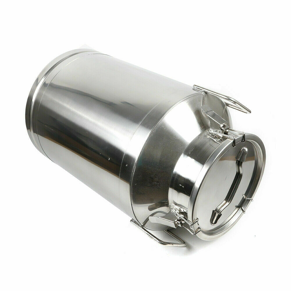 60L Stainless Steel Milk Can Barrel Wine Beer Whiskey Storage Tank