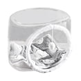 thumbnail image 4 of oshhni Cats Space Clear Capsule Activity Center Cat Plays Ball for Cats Kitty Square Flannel Door, 4 of 9