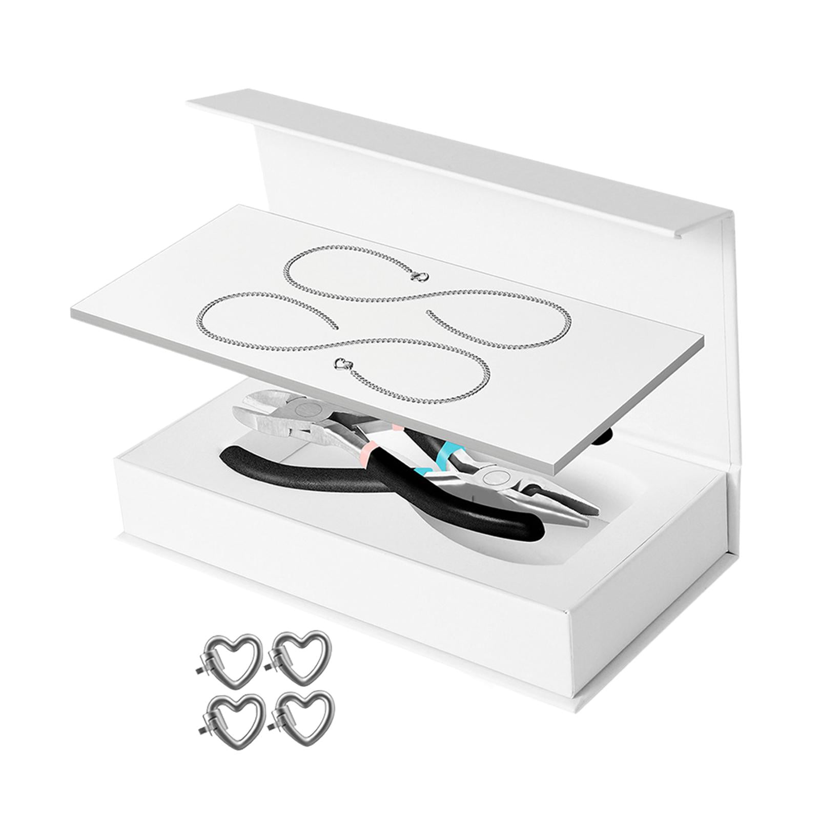 Milageto Permanent Bracelet Kit Bracelet Making for Couples for Summer Valentines Pair