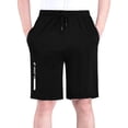 thumbnail image 2 of Yourumao Mens Athletic Shorts Lightweight Cooling Bermuda Shorts Elastic Waist Loose Fit Pants Big and Tall Shorts for Summer Running, 2 of 9