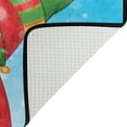 thumbnail image 5 of Dreamtimes Happy Red Snowman Non-Slip Area Rug 72"x48", Winter Snowfall Soft Non Slip Washable Floor Mats for Indoor Front Porch,Living Room, Bedroom,Kitchen, 5 of 5