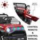 thumbnail image 2 of Montable Electrico Camioneta para Niños con Luz y Sonido 12v Control Remoto Bluetooth Apto a Partir de 3 años - Rojo, 2 of 7