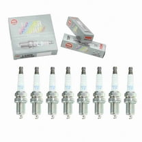 8 pc NGK 7866 Laser Iridium Spark Plugs for 4503 4550157 4701 AJ84575 C2A1535 IK16TT LR005253 PK16TT Ignition Wire Secondary Fits select: 2005-2009 LAND ROVER LR3
