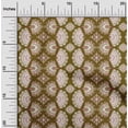 thumbnail image 2 of oneOone Viscose Chiffon Dark Olive Green Fabric Asian Block Diy Clothing Quilting Fabric Print Fabric By Yard 42 Inch Wide, 2 of 4
