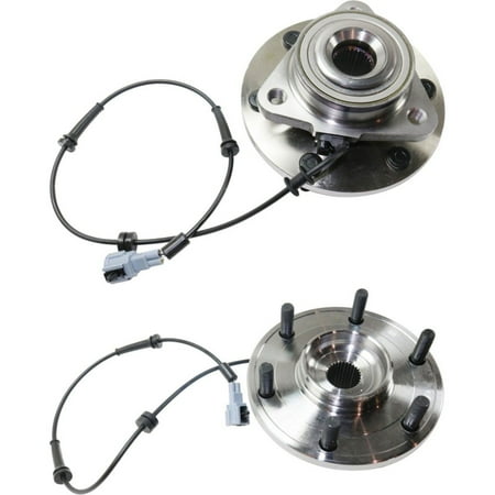 NEW SET OF 2 WHEEL HUB ASSEMBLY LEFT & RIGHT FITS 04-08 NISSAN TITAN