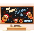 thumbnail image 1 of Conjunto de Carteles Navideños ZOIIWA Oh Ciervo El Invierno Está Aquí, 1 of 7