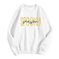 thumbnail image 3 of Ladies Fashion Casual Fit Comfortable Pullover English Letter Printed Hoodie 2002 Sweatshirt Women Junior Vintage Sweater Chest Hair Sweater Hoodies Jacket Women Ladies Hoodies with Zipper Christmas, 3 of 3