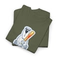 thumbnail image 3 of On the Lookout Stupid Seal World Industries 2000 Skateboard Vintage TShirt Print - Military Green / M, 3 of 5