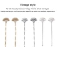 thumbnail image 2 of Minnieouse Palillos para el cabello Vintage Bronce Charm Clip Marker Colgante Moño Herramientas de estilismo Accesorio de joyería Cosplay Accesorio para el cabello blanco, 2 of 6