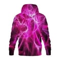 thumbnail image 4 of Valora Men Sweatshirt Men's Hooded Sweatshirt with Graphic Print Starry Sky Design Long Sleeve Pullover for Daily Casual Streetwear Hot Pink S, 4 of 4