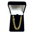thumbnail image 4 of 14k Yellow Gold Cable Link Chain Necklace, 4.0mm, 24", 4 of 5