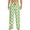 Black, variant on Gukieu Cute green monster Print Men's Home Trousers, Elastic Drawstring Home Pajamas Clothing Suitable for Adult Men-Large