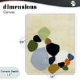 thumbnail image 4 of Stupell Industries Contemporary Balanced Shapes Cluster Canvas Art, 16 x 20, by Ruth Fromstein, 4 of 8