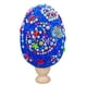 thumbnail image 1 of Huevos de Pascua de arcilla polimérica con lentejuelas y nieve para hacer tú mismo, suministros decorativos para fiestas de Pascua. Azul, 1 of 9