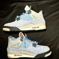 thumbnail image 3 of Ni - ke Size 8 - Ni - ke Air Jordan 4 Retro University Blue Men's Shoes - CT8527 400, 3 of 5
