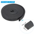 thumbnail image 2 of Uxcell 9.8Ft Weather Stripping Door Seal, 1"W x 3/8"T EPDM Rubber Foam Seal Strip, 2 of 5