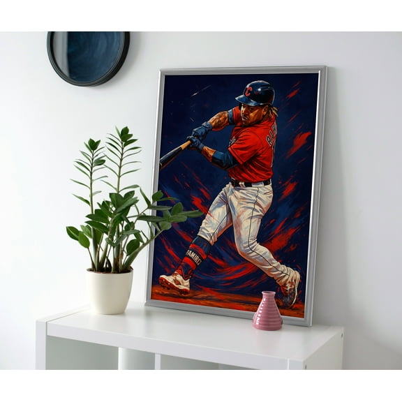 Jose Ramirez Guardians Poster or Canvas Wall Art