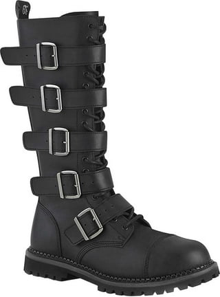 Demonia Mens Steel Toe Boots in Mens Work Boots Walmart