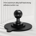 thumbnail image 4 of Secure 17mm Ballhead Aluminum Alloy Suction Cup Mount for Sports Cameras Multi Surfaces Strong Adhesive Base, 4 of 8