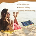 thumbnail image 5 of Mini lightweight folding camping chair, portable outdoor chair for outdoor fishing, hiking, gardening and beach, 5 of 5