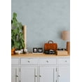 thumbnail image 3 of Chesapeake Homespun Denim Textured Wallpaper, 20.5-in by 33-ft, 3 of 5