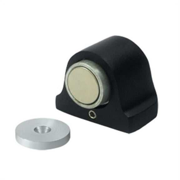 Magnetic Dome Stop, Black - Solid