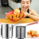 thumbnail image 3 of Olla Freidora Olla Freidora con Cesta Freidora de Acero Inoxidable para Freír Pescado Camarones Pollo y Papas Fritas, 3 of 8