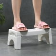 thumbnail image 2 of Bathroom Squat Toilet Stool Footstool Recommended for All Ages Fits All Toilets, 2 of 6