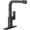Matte Black, variant on Black Bar Sink Faucet, cUPC Certified Hoses No Lead, Modern Single Handle High Arc Pull Down Sprayer Kitchen Faucets, 2 Modes Stainless Steel Utility Prep Faucet for RV Camper Outdoor