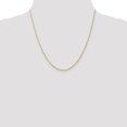 thumbnail image 2 of Leslie's 10K 1.5mm Diamond-Cut Lightweight Rope Chain (Weight: 2.64 Grams, Length: 20 Inches), 2 of 4