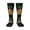 1 Black, variant on Knee High Socks for Women 鈥宧aitians Coat Of Arms Long Tube Sock Uniform Socks