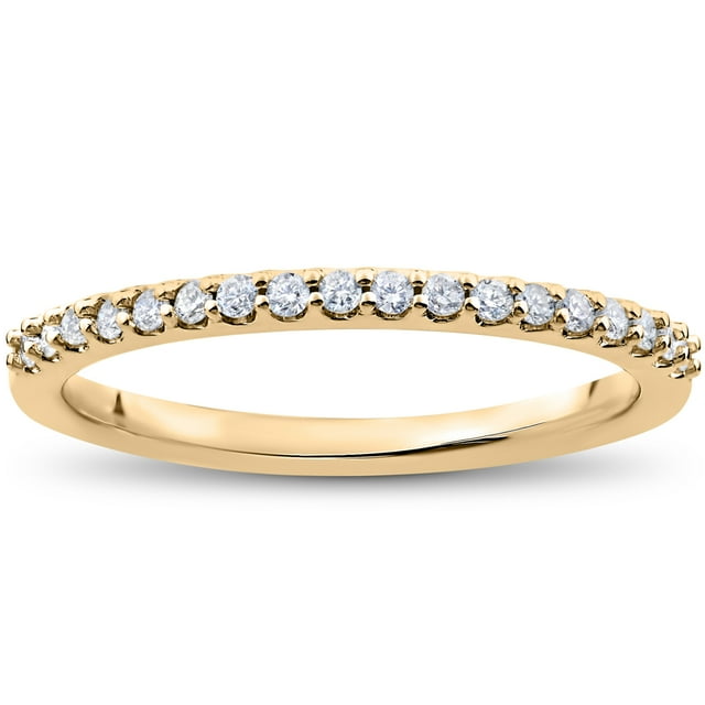 VS 1/5 ct 100% Diamond Wedding Ring Lab Grown in 14k Gold or Platainum