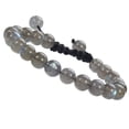 thumbnail image 1 of Beads Natural Healing Power Gemstone Crystal Beads Unisex Adjustable Macrame Bracelets, 1 of 1