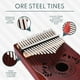 thumbnail image 3 of Piano Thumb UNOKKI Kalimba de 17 teclas en caoba con accesorios, 3 of 8