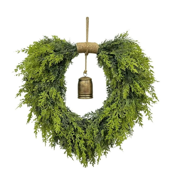 TIELUTT Elegant Boxwood Wreath for Front Door Year Round with Christmas Wreaths for Doors Sunflower Wreaths for Front Door outside Indoor Wreaths Home Decorating Lighted for Windows Advent Wreaths wi