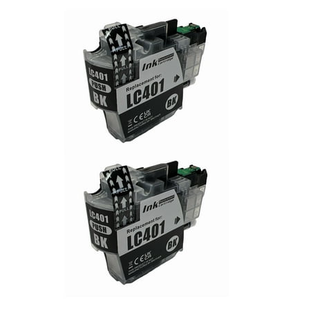 Compatible LC401 Ink Cartridges Replacement LC401 for Brother MFC-J1010DW MFC-J1012DW MFC-J1170DW Printer (Tri Colors)