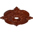 thumbnail image 3 of Ekena Millwork 28 3/8"OD x 3 3/4"ID x 1 5/8"P Benson Classic Ceiling Medallion (Fits Canopies up to 6 1/2"), Hand-Painted Firebrick, 3 of 6