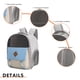 thumbnail image 2 of Pet Cat Backpack Oxford Fabric Cofre plegable para mascotas para mascotas al aire libre (azul cielo) Sywqhk Libre de BPA, 2 of 6