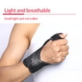 thumbnail image 2 of Seitruly Muñequeras para hombres y mujeres, soporte para pulgar derecho, accesorios ajustables, Protector transpirable para exteriores, gimnasio, correr, Salud Izquierda Seitruly CE014884-01, 2 of 6