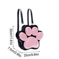 thumbnail image 2 of Generic Cute Dog Cat Paw Bag Anime Cosplay Crossbody Bag Large Capacity Backpack for Women Men Travel, 2 of 5
