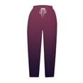 thumbnail image 5 of Outfmvch Capri Palazzo Pants Capri Pants with Lace Side Women High Waisted Wide Leg Summer Outfits 2026 Trendy Cropped Trouser Straight Wide Leg Palazzo Pants Women's Culottes Pink S-2XL, 5 of 5