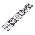 thumbnail image 4 of Black And White Cloth Book, Washable Polyester Fiber Cartoon Pattern High Contrast Soft Book Funny Portable Early Education For Travel For Infant, 4 of 8