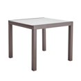 thumbnail image 1 of Mesa de Comedor de Aluminio Extensible Apta para Exterior Duradera de Aluminio y Cristal, Modelo Lyra II, 1 of 4