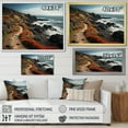 thumbnail image 4 of Designart "Path Along the Coast I" Landscapes Floater Framed Wall Decor, 4 of 7